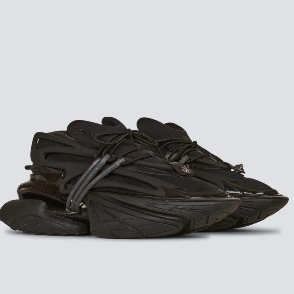 Balmain Black Avant-Garde Sneakers
